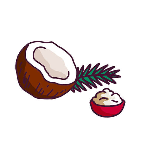 Huile de coco